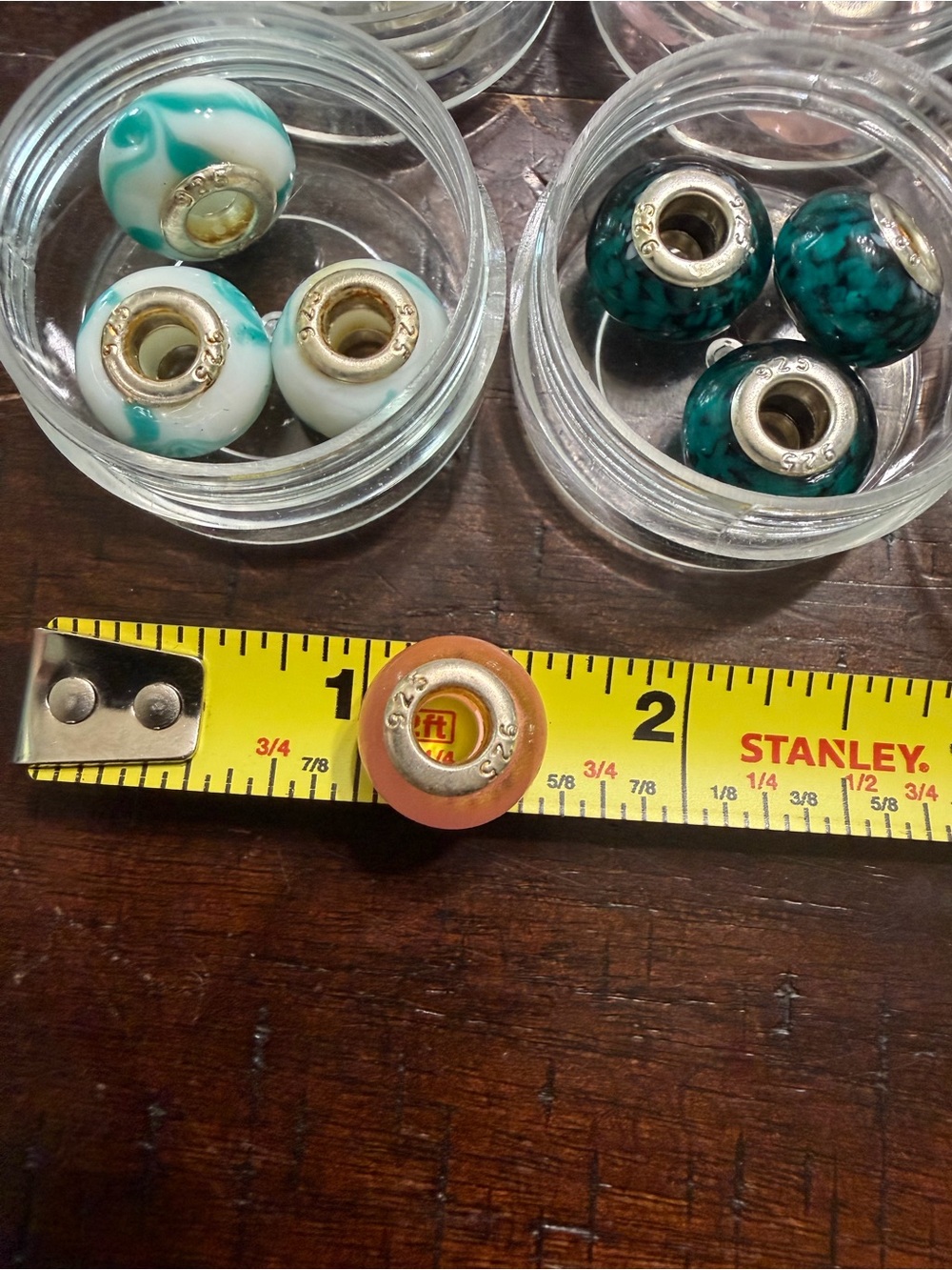 Mixed Glass European-Style Charm Beads - Multicolor Set - Picture 7 of 9